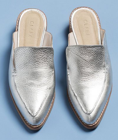 Calzado Marras plateado de Clara 